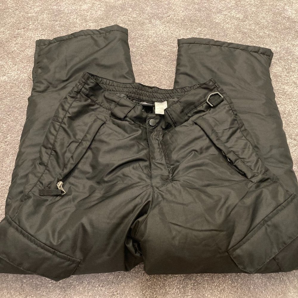 Preloved Arctic Quest Youth 10/12 M Black Snow Pants